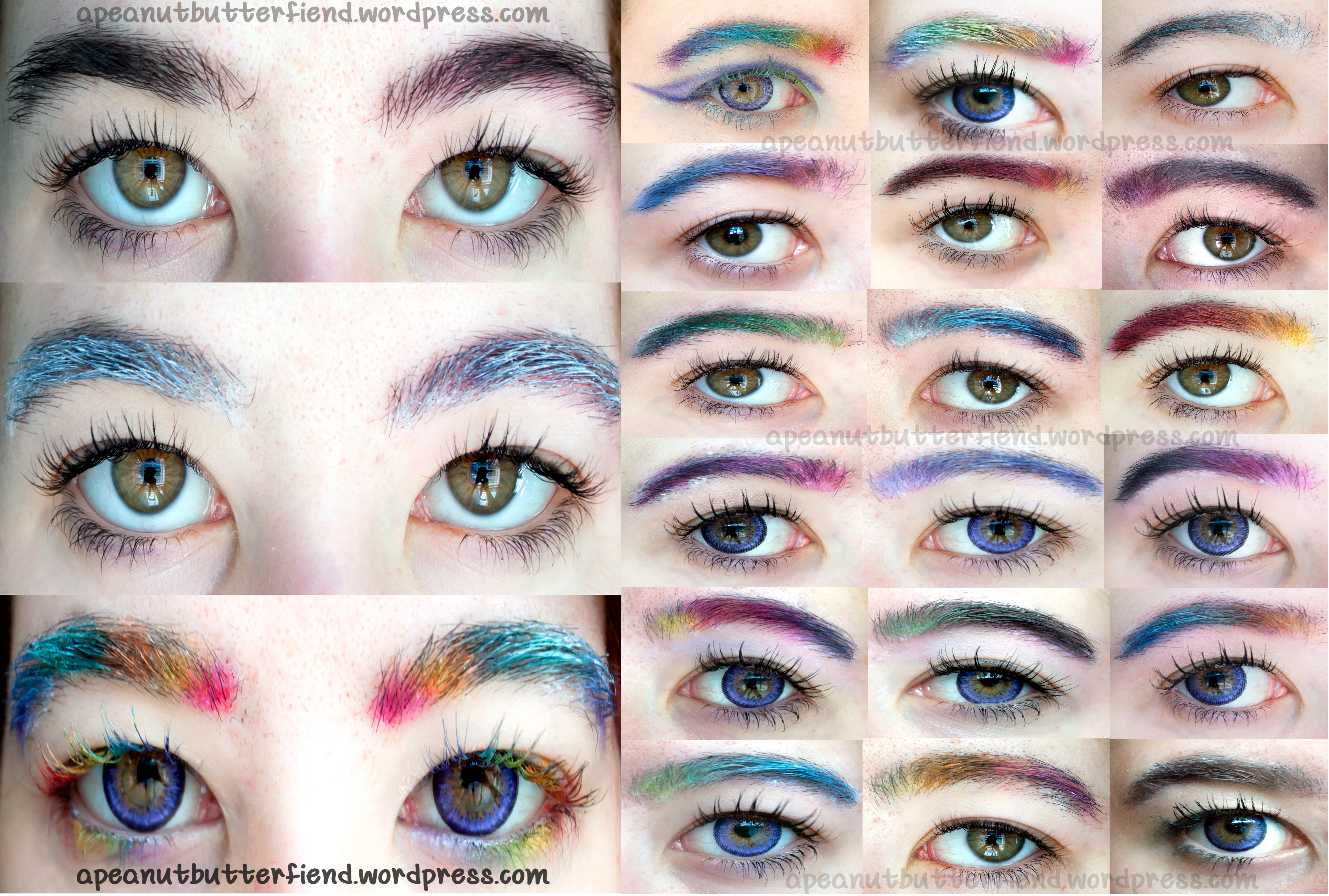 How To Color Eyebrows Apeanutbutterfiend